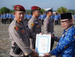 Gelar Halal Bihalal, Pemkab Mesuji Juga Beri Penghargaan Kepada Jajaran Polres Mesuji