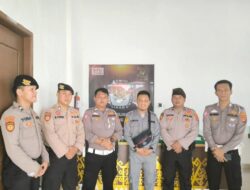 Polres Tulang Bawang Gelar KRYD di Kantor Penyelenggara Pemilu Pasca Putusan MK