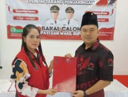 Ambil Formulir Pendaftaran Bacabup di PDIP, Bob Nasution Siap Maju Pilkada Mesuji 2024
