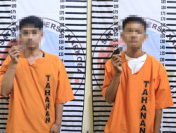 Gasak Narkoba, Polres Tulang Bawang Tangkap Dua Warga Menggala Kota