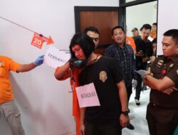 Polres dan Kejari Mesuji Gelar Rekonstruksi Kasus Pembunuhan Rossi Aprilia