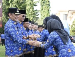 M. Firsada Halal Bihalal Dengan ASN Dilingkup Pemkab Tubaba