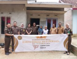 Peringati HUT ke 73, Persaja Cabang Mesuji Gelar Tasyakuran, dan Baksos