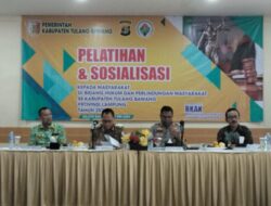 Pemkab tuba gelar sosialisasi penyuluhan hukum dan perlindungan masyarakat