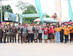 Polres Tulang Bawang Kerahkan Ratusan Personel Gabungan Amankan Pengajian Akbar dan Halal Bihalal Keluarga Besar NU