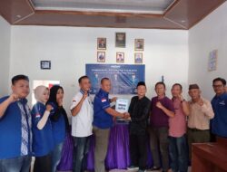 Pastikan Diri Maju Pilkada Tulangbawang, Darmawijaya Resmi Kembalikan Formulir di DPC Demokrat