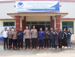 Gelar Safari Kamtibmas ke Parpol, AKBP James: Implementasi Cooling System