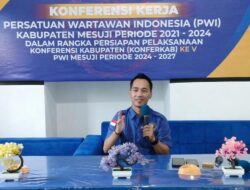 Panitia Konferkab ke V PWI Mesuji , Resmi Buka Penjaringan Calon Ketua