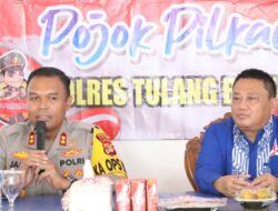 Polres Tulang Bawang Gelar Pojok Pilkada, AKBP James Jelaskan Tujuan Utamanya