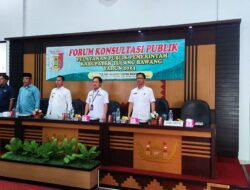 DPMPTSP Kabupaten Tulang Bawang Gelar Forum Konsultasi Publik