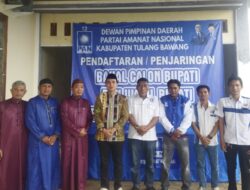 Hendriwansyah kembalikan Berkas pendaftaran Bacabup ke Partai PAN