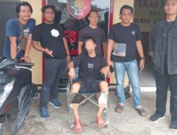 Pelaku Perampasan Motor Pelajar SMK N 1 Kotabumi, Dilumpuhkan Tekab 308 Polres Lampura