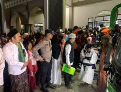 135 Jemaah Calon Haji Asal Mesuji Berangkat ke Tanah Suci, Polres Siaga Lakukan Pengamanan