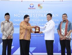 Pemkab Tubaba Tanda Tangani MOU Dengan Ombudsman RI, Ini Tujuannya