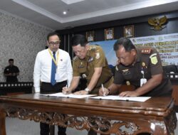 Menjalin MoU Dengan Kejari Pj Bupati Tubaba. M. Firsada Sampaikan Empat Poin Penanganan Korupsi