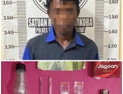 Ops Antik Krakatau 2024, Sat Res Narkoba Polres Tulang Bawang Barat Berhasil Amankan kembali Pengguna Sabu