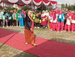 Unik, Lomba Fashion Show Lansia di Kabupaten Pringsewu