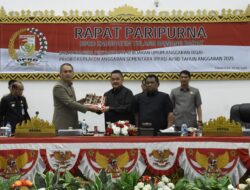 Sekretaris Daerah(Sekda)Sampaikan Rancangan KUA PPAS TA 2025 ke DPRD Tubaba