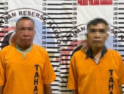 Polres Tulang Bawang Tangkap Dua Bandar Dengan BB Sabu Lebih Dari 100 Gram