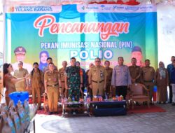 Sekda Tuba Ferli Yuledi Hadiri Pekan Imunisasi Nasional