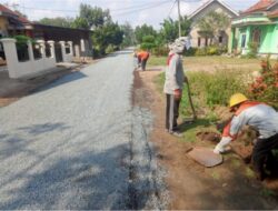 Dinas DPUPR Tubaba Perbaiki Sepuluh Titik Jalan Rusak.