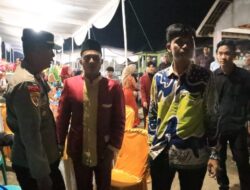 Polres Tulang Bawang Bersama Instansi Terkait Bubarkan Orgen Tunggal Yang Lebihi Batas Waktu di 5 Lokasi Berbeda