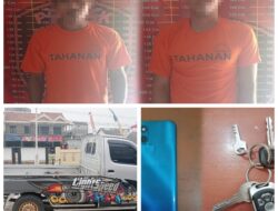 Tekab 308 Polres Tuba Tangkap Dua Pelaku Curat