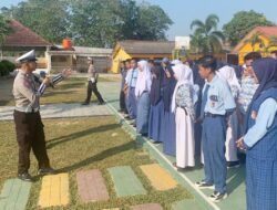 Cegah dan Minimalisir Laka Melibatkan Pelajar, Ini Yang Dilakukan Satlantas Polres Tulang Bawang