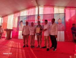 Pasangan Winarti – Reynata Irawan Dapat Surat Tugas Dari DPP Gerindra