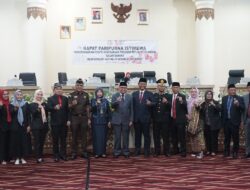 PJ Bupati Tuba Menghadiri Sidang Paripurna Istimewa DPRD Dalam Rangka HUT RI ke 79