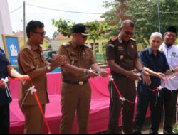 Ketua Tim Pakem Bersama PJ Bupati Tulang Bawang Meresmikan Tugu Kerukunan Umat Beragama