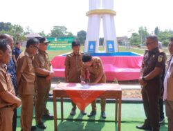 Pj Bupati Tuba Hadiri Serah Terima dan Peresmian Tugu Kerukunan di Kampung Penawar Rejo