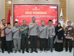 Kapolres Tuba Hadiri Rakor Kesiapan Pendaftaran Calon Peserta Pilkada Serentak 2024