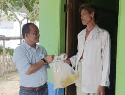 Edisi Kemerdekaan, Jum’at Berkah Ke-6 SMSI Tulangbawang Bagikan Sembako