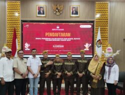 KPU Tuba Terima Berkas pendaftaran Qudrotul dan Hamka