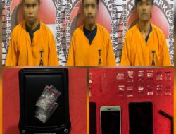 Polres Tulang Bawang Tangkap Tiga Pelaku Narkoba