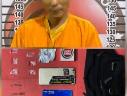 Gasak Narkoba di Tri Mukti Jaya, Polres Tulang Bawang Tangkap Pria 41 Tahun
