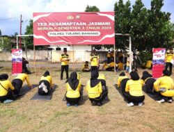 Polres Tulang Bawang Gelar TKJ Berkala di Lapangan Bhayangkara, AKBP James Paparkan Tujuannya