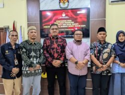 KPU Tubaba Menetapkan Calon Bupati Dan Wakil Bupati Novriwan Dan Nadirsyah