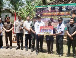 Pj Bupati Tuba Hadiri Louncing Bedah Rumah Baznas dan Kodim 0426 Di Kampung Dwimulyo