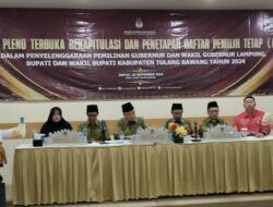 KPU Tuba Gelar Rapat Pleno Terbuka Dan Penetepan Daftar Pemilih Tetap (DPT)