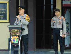 Pimpin Apel Pagi, Wakapolres Tulang Bawang Barat Tekankan Netralitas Jelang Pilkada Serentak 2024*