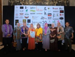 Pj Ketua Dekranasda Tulang Bawang Hadiri Lampung Fashion Tendance Tahun 2024