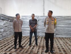 Kapolres Tulang Bawang Cek Langsung Gudang Logistik Pilkada 2024, Ada 4 Pointers Yang Disampaikan