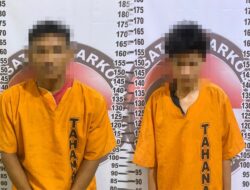 Gasak Narkoba di Menggala Kota, Polres Tulang Bawang Tangkap Dua Pengedar Sabu