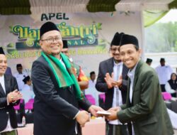 Pj Sekdakab Tuba Pimpin Upacara Hari Santri Tahun 2024 di Ponpes Darul Ishlah