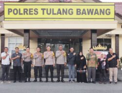 Kapolres Tulang Bawang Menerima Audensi Dengan KPU dan Bawaslu, Ini Tujuannya