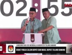Paslon No Urut Dua Qudrotul-Hankam Tampil Memukau Pada Debat Perdana