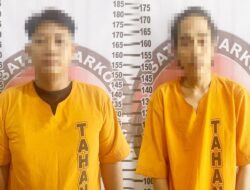 Polres Tulang Bawang Tangkap Dua Pemuda Satu Bandar Narkoba dan Pengedar