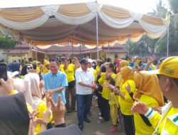 Dihadiri Qudrotul-Hankam, DPD II Golkar Tuba Gelar Senam Bersama Ratusan Warga dan Kader